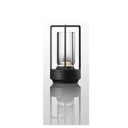 LED Crystal Table Lamp Touch Dimmable Rechargeable Bedside Night Light Decor