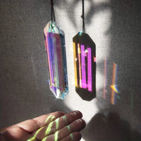 Lot de 2 attrape-soleil en cristal de 12 mm pour décoration de mariage ou de fête à la maison