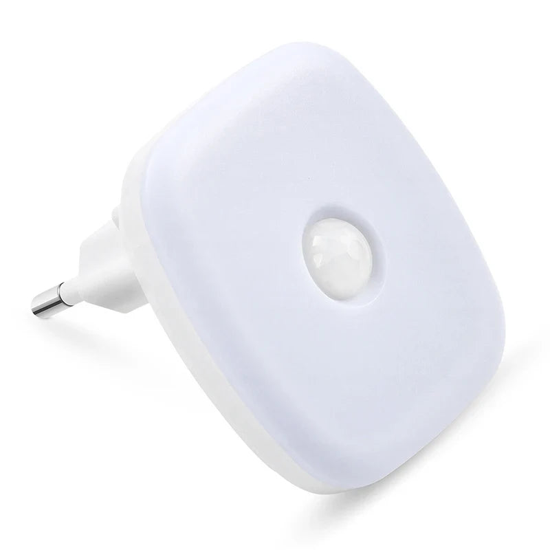 LED Night Light Plug-In with Motion Sensor | Small Wireless Night Lamp for Room Corridor Closet