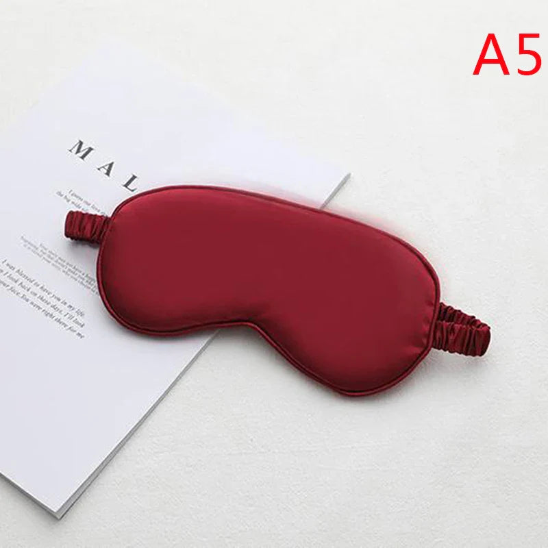 Silk Sleep Eye Mask | Light Blocking Blindfold for Restful Sleep
