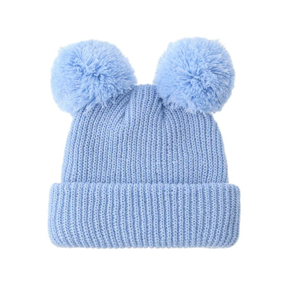 Baby Knotted Turban Hat for Newborns | Pom Pom Cap