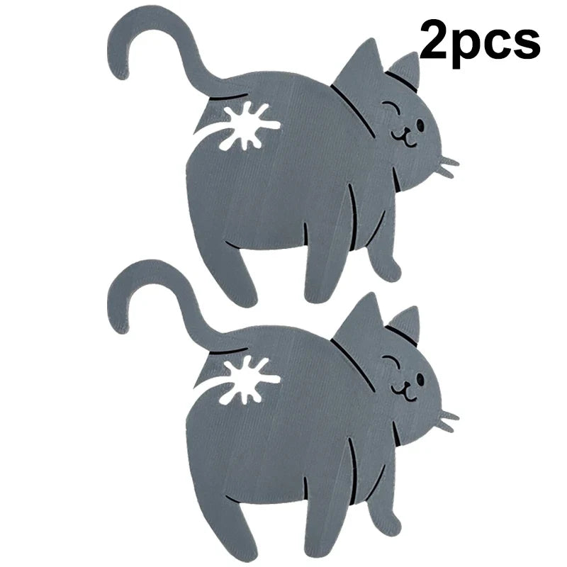 2pcs 3D Cat Butt Bread Bag Clip | Novelty Kitchen Gadget for Sealing Snack Bags