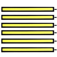 17cm Super Bright COB LED Fog Light Bulb | 12V 6500K Daytime Running Light Strip for Car