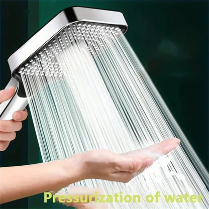 Adjustable Rainfall Shower Head 3 Mode High Pressure Water Saving Bathroom Mixer