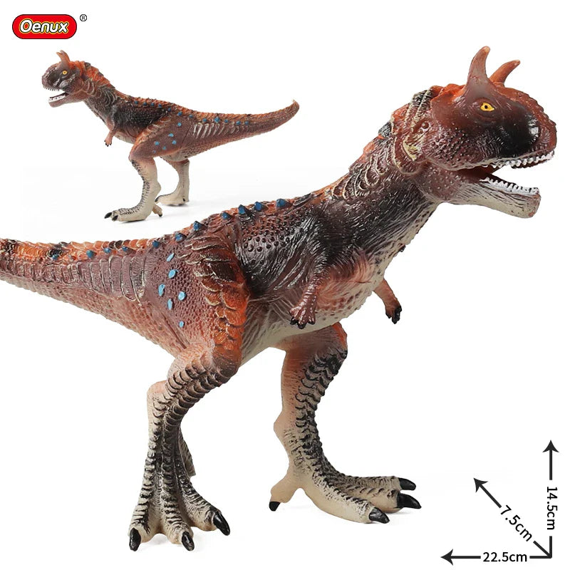 Oenux Dinosaurs World Action Figures | Savage Jurassic Indominus Rex Spinosaurus Triceratops Collection