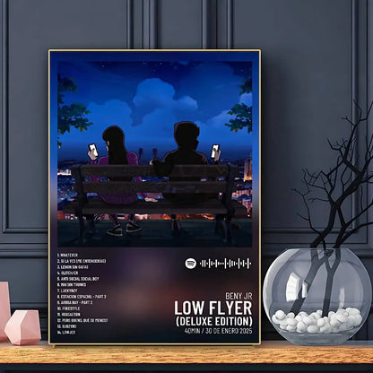 Affiche Rapper Beny Jr Art HD Mur Adhésif Étanche Décoration Maison Salon Bar