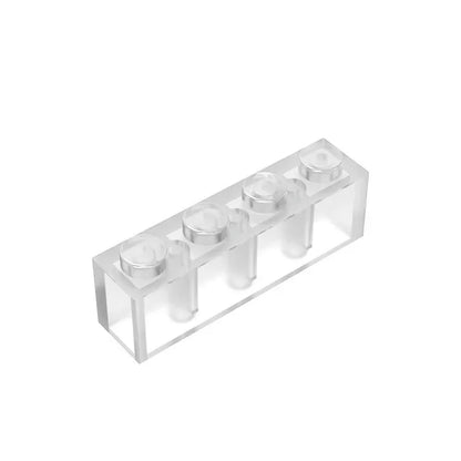 Gobricks GDS-534 Brick 1 x 4 without Bottom Tubes | Compatible Building Block Set