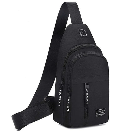 Men's Travel Sling Bag | Multifunctional Crossbody Chest Pack