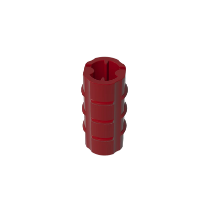 Gobricks Cross Axle Extension M 3 Ribs | Compatible Technical Building Block Connector