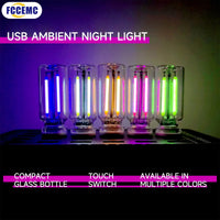 USB Touch Night Light | Portable LED Atmosphere Lamp with Dimmable Touch Sensor