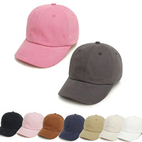 Baby Baseball Cap for Toddler | Low Profile Sun Hat with Adjustable Strap