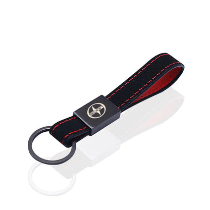 Leather Keychain for Toyota Scion xA xB xD iQ tC | Car Accessories