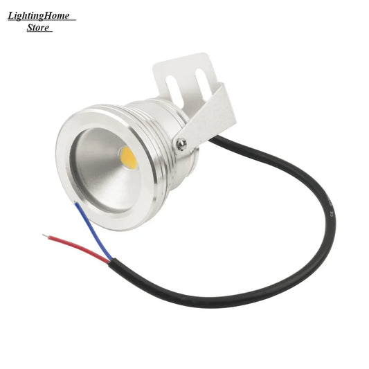 1 pc Boîtier de couleur blanche 10W LED Projecteur d'extérieur étanche Piscine Lampe de tache 12V Cadeau de Noël Livraison directe