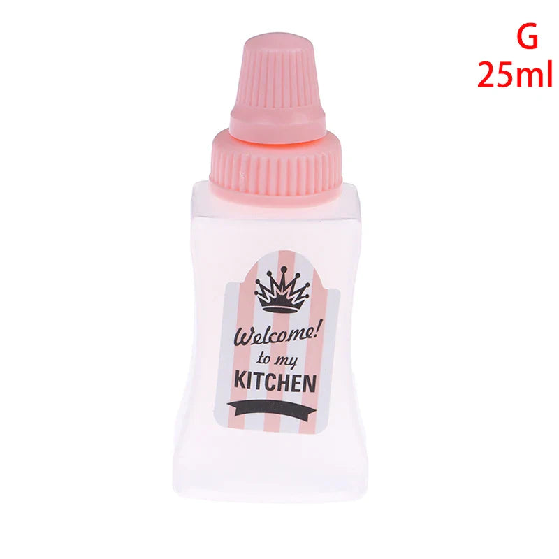 Mini Sauce Bottle Set | Portable Ketchup and Dressing Containers for Bento