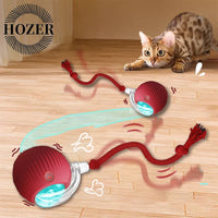 Smart Interactive Cat Ball | Automatic Rolling Toy with Motion Sensors