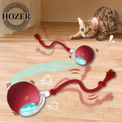 Smart Interactive Cat Ball | Automatic Rolling Toy with Motion Sensors