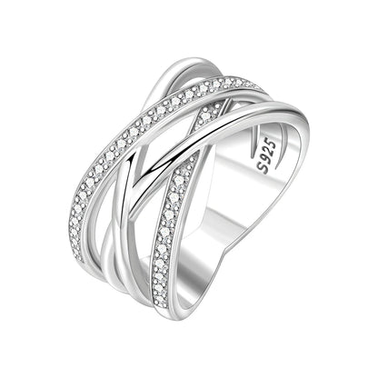 S925 Sterling Silver Forever Ring | Eternal Closed Ring for Women