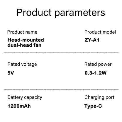 Compact Mini Fan | Portable Battery Operated Hand Held Fan with 3 Speed Settings | Lightweight Cooling Solution for Travel