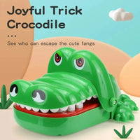 Bite Finger Crocodile Pinch Toy | Classic Family Game for Stress Relief and Party Fun