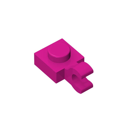 PLATE 1X1 W/HOLDER VERTICAL Building Block | Compatible with Lego 6019 61252