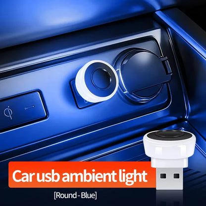 Car Mini USB LED Ambient Light | Portable Decorative Atmosphere Lamp