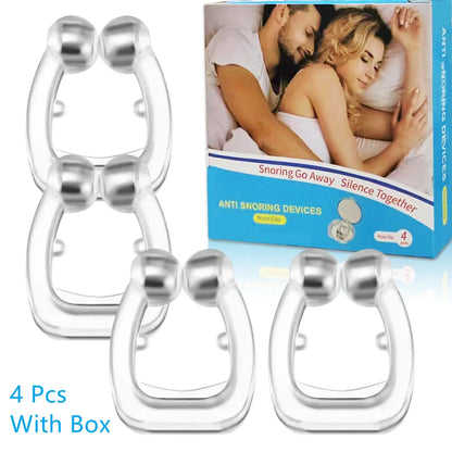 Anti Snore Nose Clip | Magnetic Sleep Aid for Quiet Nights