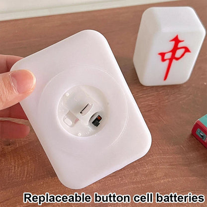 Mahjong Night Light | Soft LED Sleep Light with Eye Protection