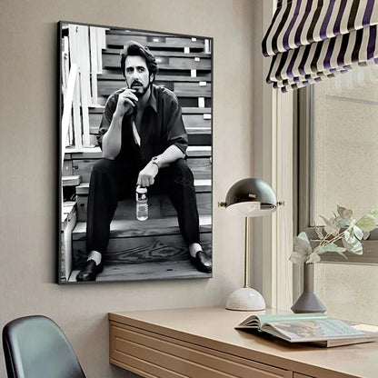 Al Pacino Affiches HD Affiches Maison Chambre Bar Café Décor Art Peinture Murale Photo