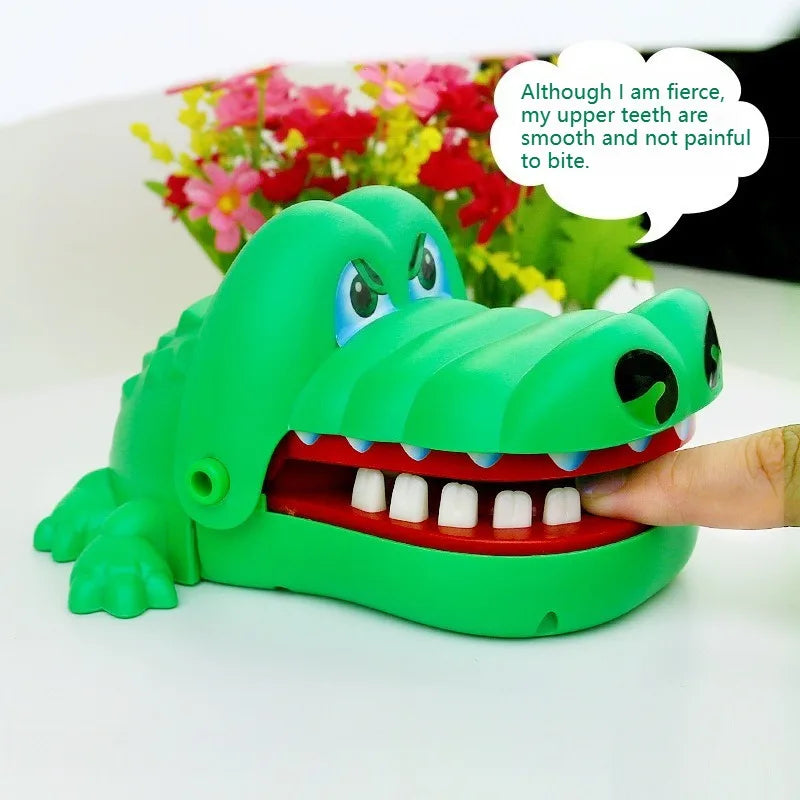 Bite Finger Crocodile Pinch Toy | Classic Family Game for Stress Relief and Party Fun