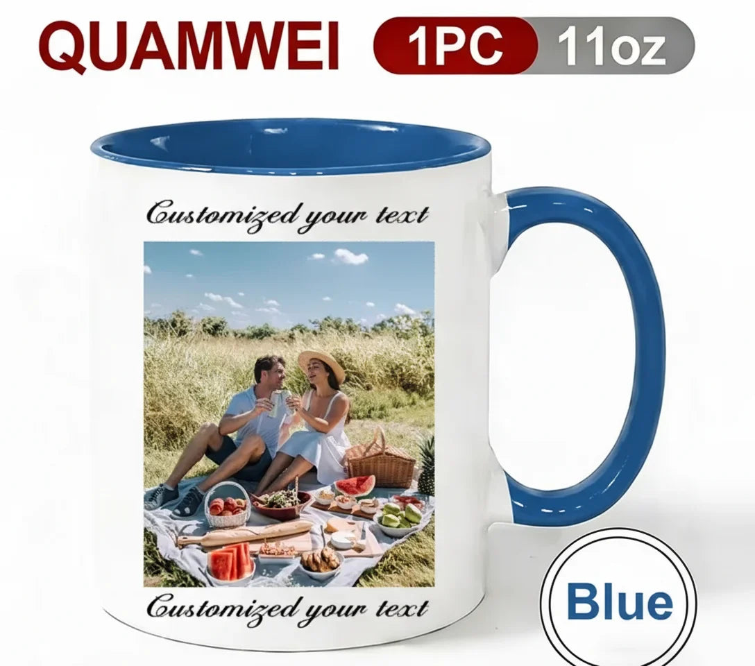 Customizable Photo Mug | Personalized Gift for Valentine's Day