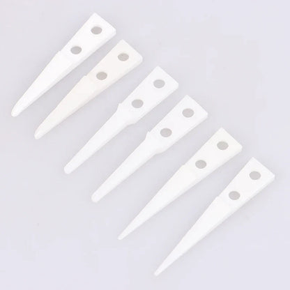Anti-static Ceramic Tweezers Set | 2pcs Straight and Curved Tip for Electronics Repair
