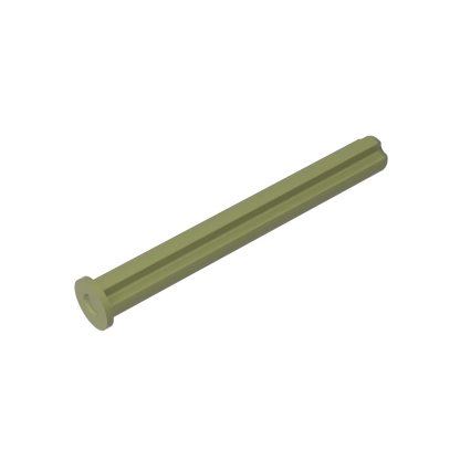 Gobricks GDS-908 Plate 2 x 4 Technical, Axle 5 with Stop | Building Block for MOC and DIY