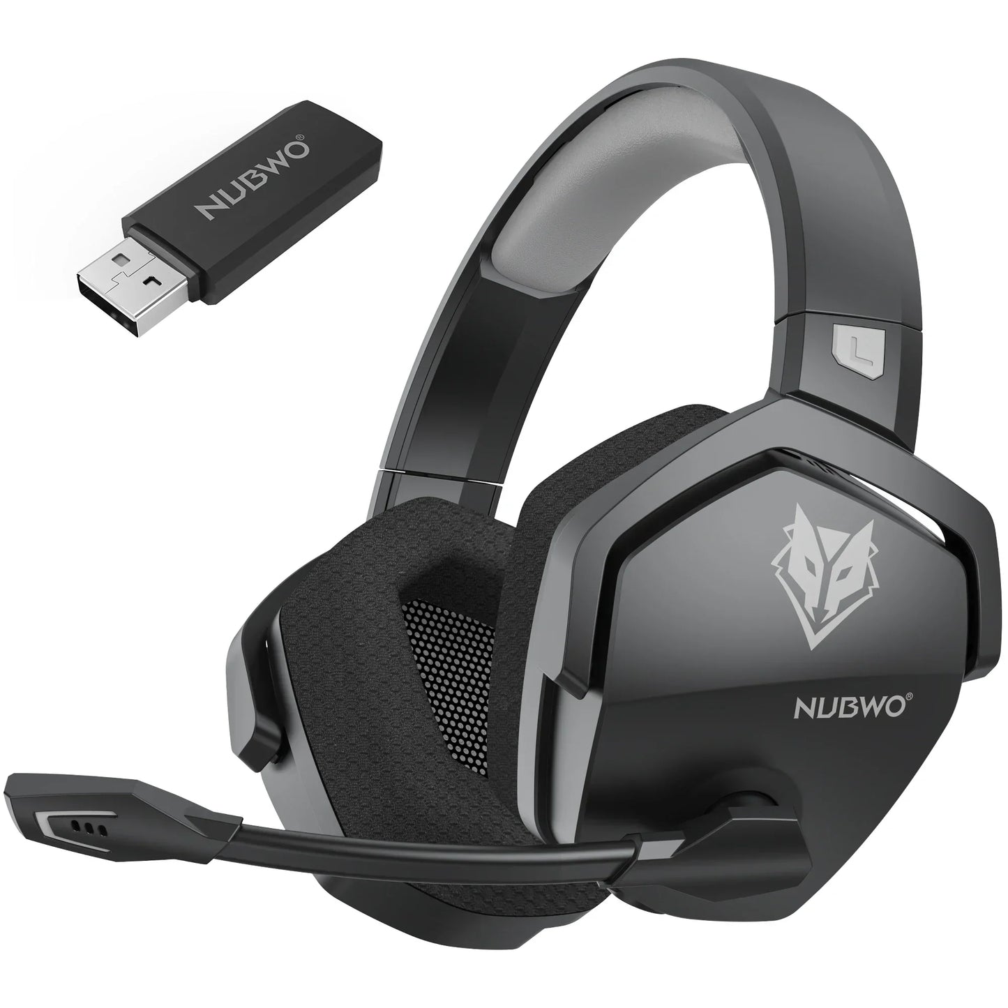 Casque de jeu sans fil NUBWO G06 Bluetooth 5.3 PS5 PC avec suppression du bruit