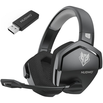 Casque de jeu sans fil NUBWO G06 Bluetooth 5.3 PS5 PC avec suppression du bruit