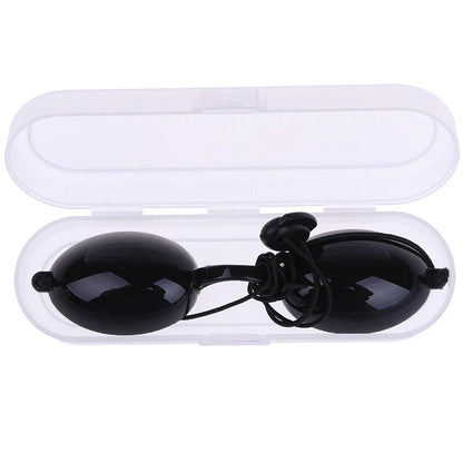 Adjustable Laser Safety Eyepatch Goggles | Full Shading Protective Eyewear for Tattoo and Photon Beauty Clinics