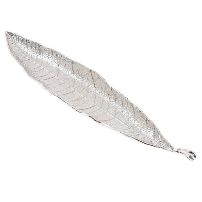 Metal Bodhi Leaf Incense Tray | Zen Incense Burner and Ash Catcher