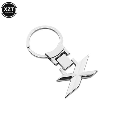 Zinc Alloy Number Emblem Keychain | Car Key Ring for BMW Models