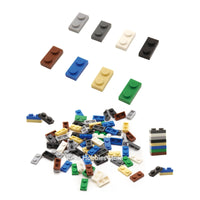 200PCS DIY Building Blocks Thin Figures Bricks 1x2 Dots | Educational Creative Toy Set Compatible with 3023
