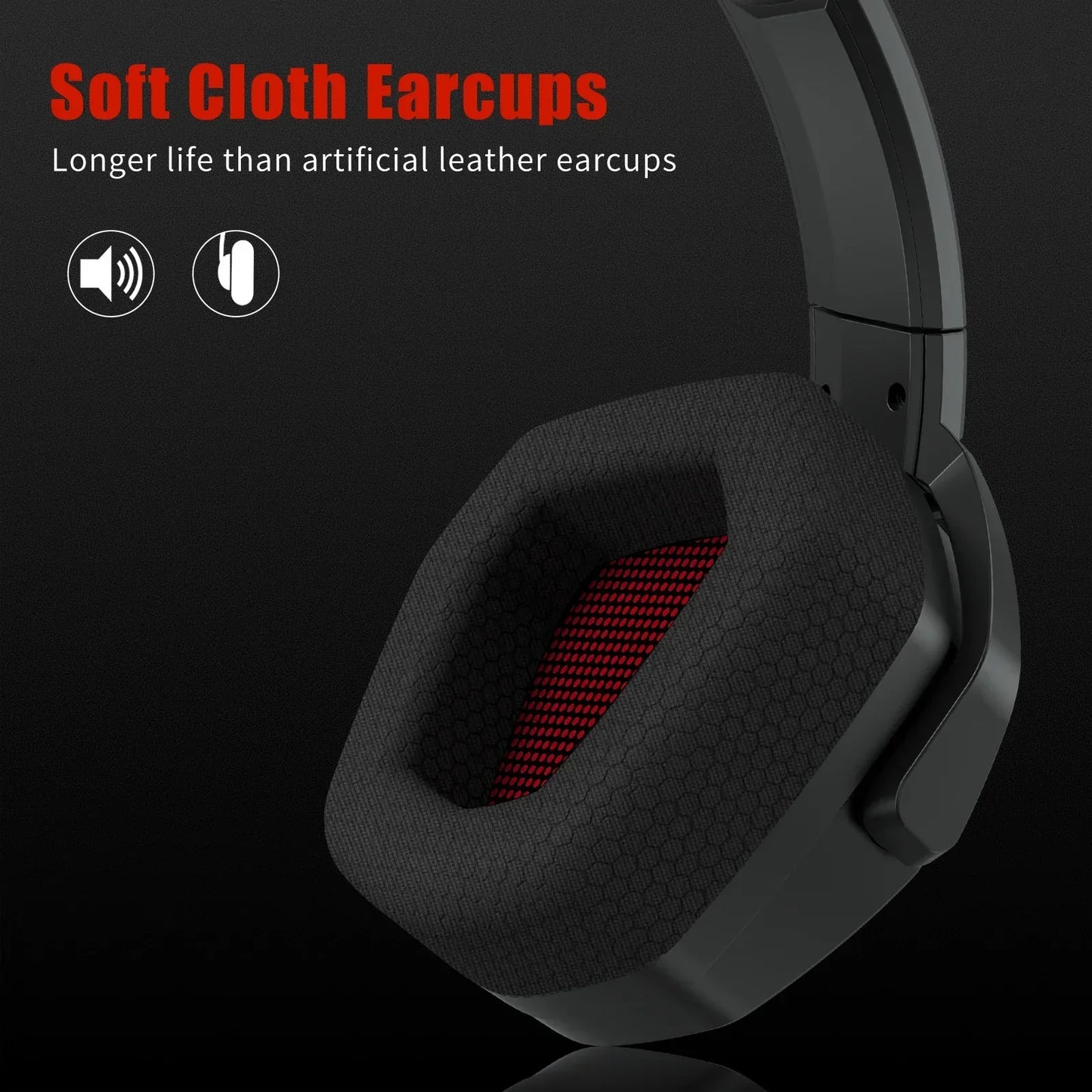 Casque de jeu sans fil NUBWO G06 Bluetooth 5.3 PS5 PC avec suppression du bruit