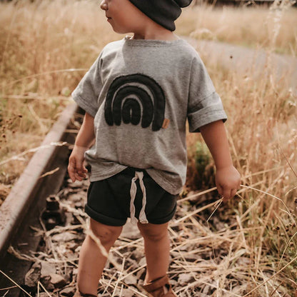 Baby Animal Print Cotton T-Shirt – Short Sleeve Top