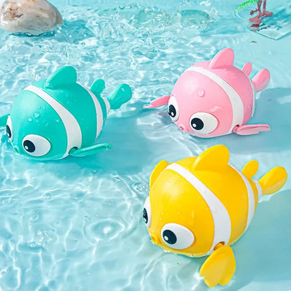 Wind Up Bath Toys | Floating Swimming Fish for Toddlers