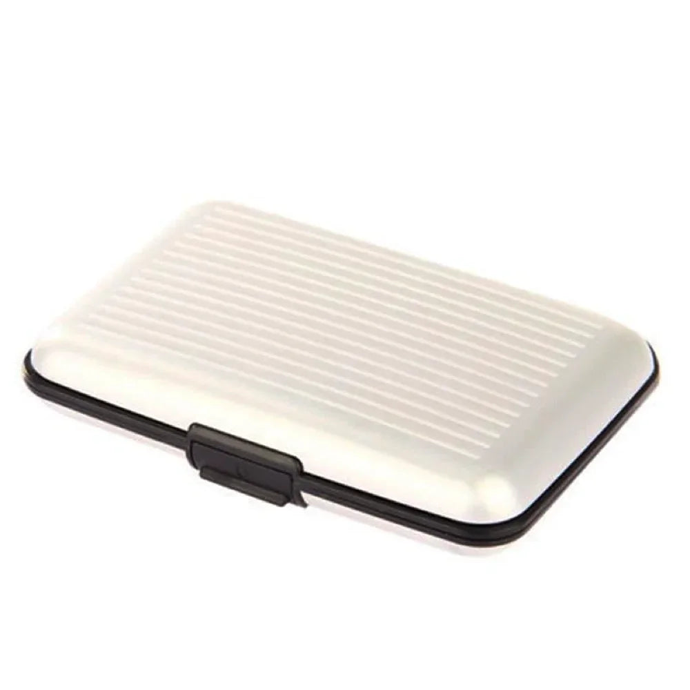 Metal Credit Card Holder Wallet | Slim Waterproof Card Protector