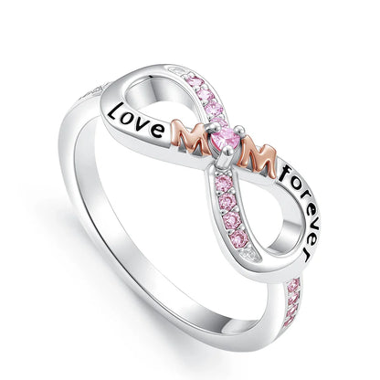 925 Silver Heart Pink Bow Ring | Fine Jewelry for Women