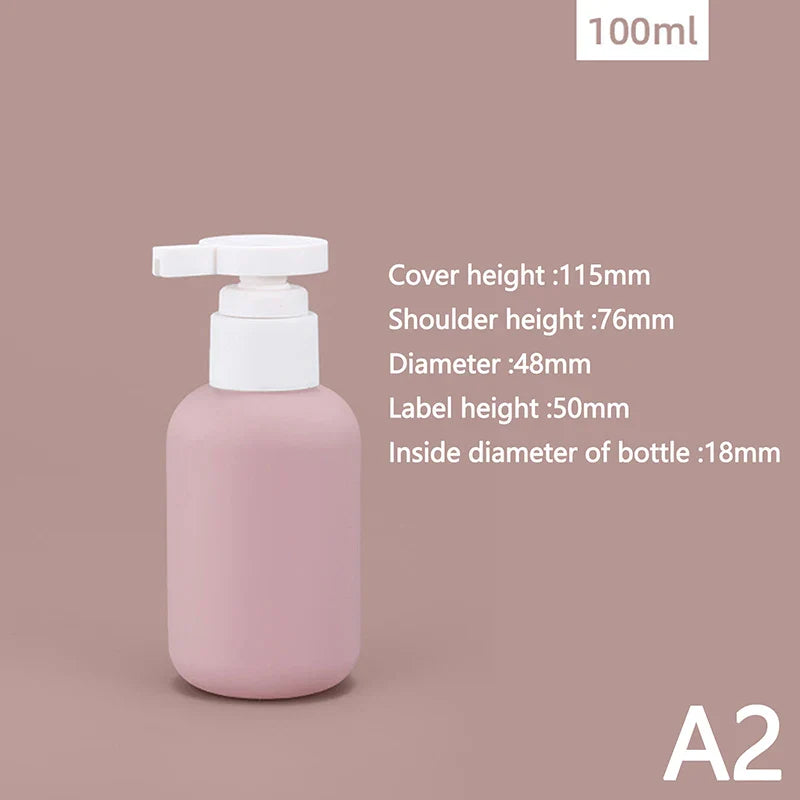 Refillable Foaming Soap Dispenser Bottles | PE Plastic Flip Cap or Pump Lotion Containers