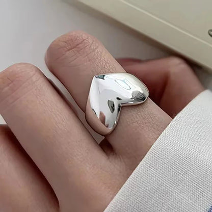 VENTFILLE 925 Sterling Silver Flower Ring | Hollow Out Retro Jewelry for Women