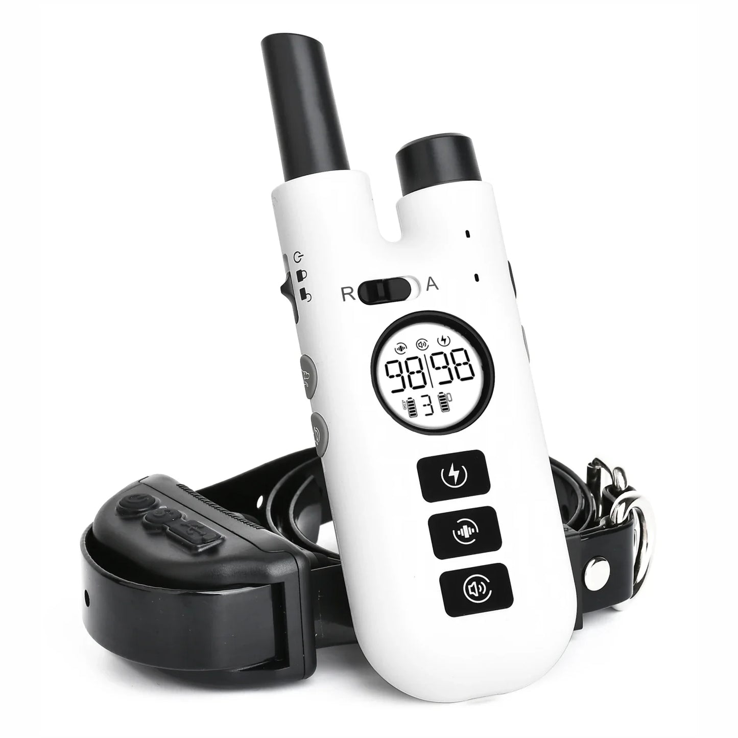 Dog Training Collar 800M Remote Waterproof Rechargeable No Bark Control Collar 2in1
