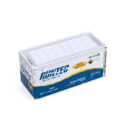 Mini caja de almacenamiento de hierro, mini caja de hierro de escritorio, modelo de mini contenedor, decoración creativa, coleccionar artículos pequeños, regalos de Navidad