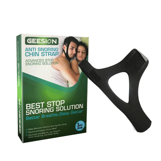 Anti-Snoring Chin Strap | Skin-Friendly Snore Stopper for Better Sleep