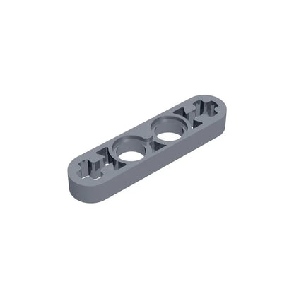 Gobricks GDS-690 Technical Liftarm Thin 1 x 4 with Axle Holes | Compatible Building Block Part 32449