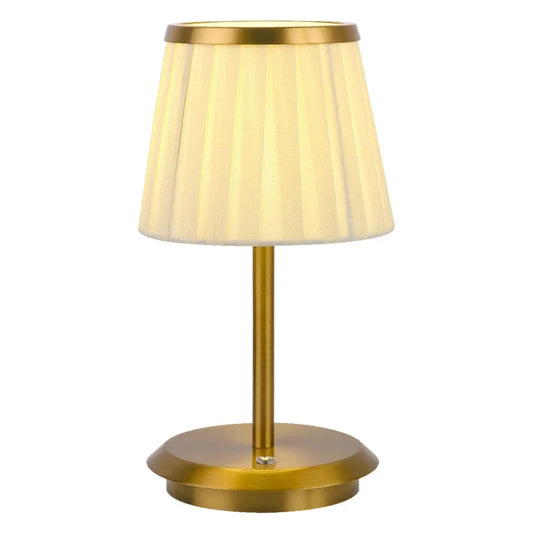 LED Table Lamp USB Pleated Atmosphere Light Restaurant Bar Night Light Coffee Bedroom Decorative Art Lighting